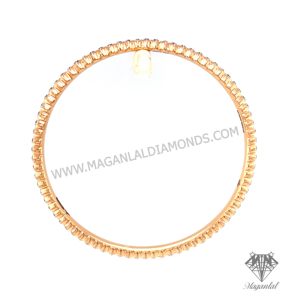 EKANTA SINGLE LINE DIAMOND BANGLES