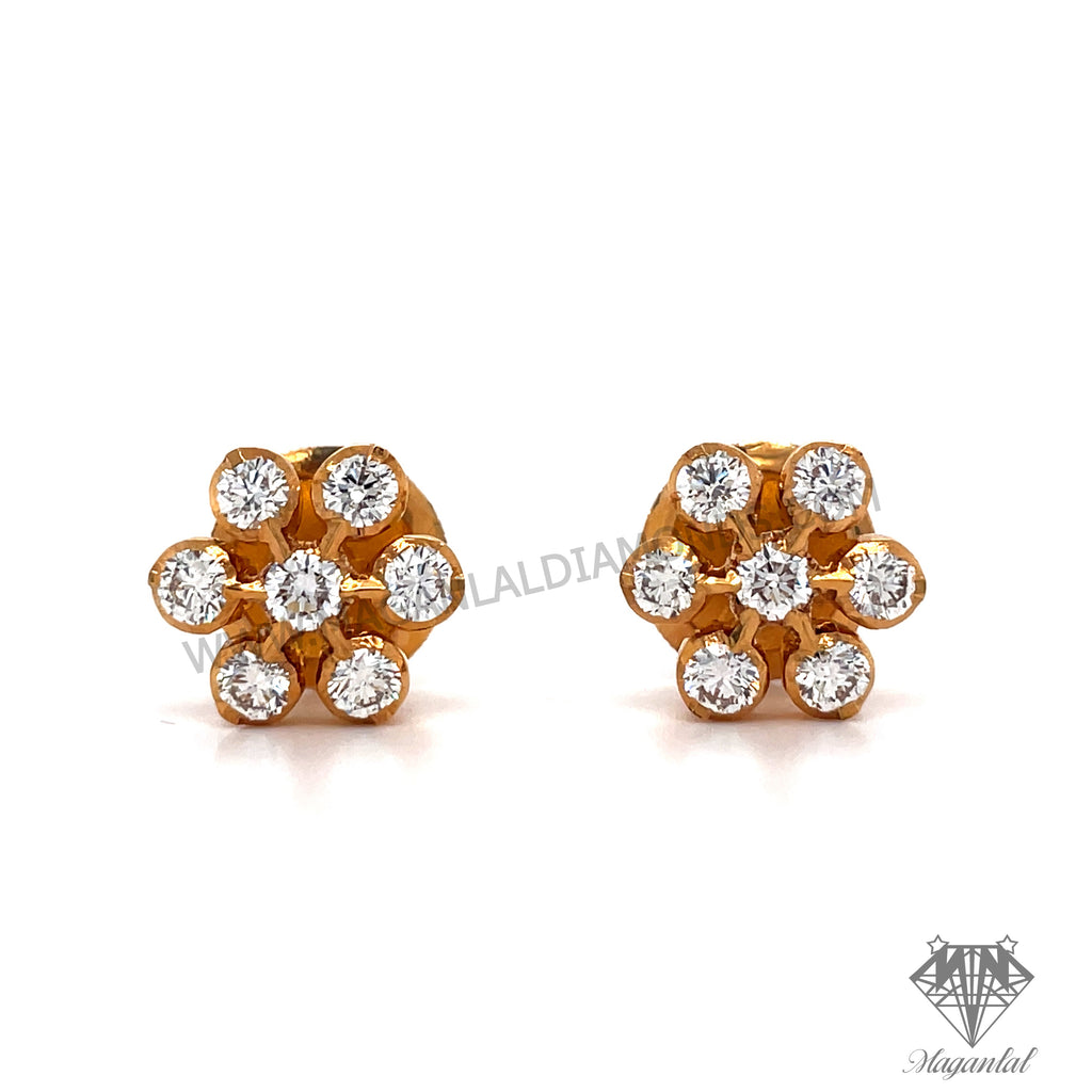 Chettinad shop diamond earrings