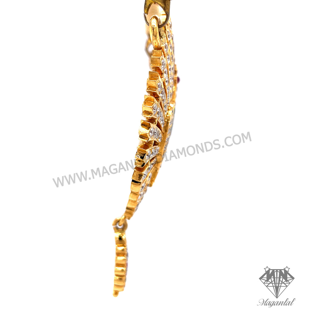 MAYIL DIAMOND PENDENT