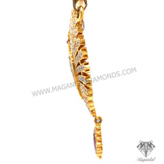 MAYIL DIAMOND PENDENT