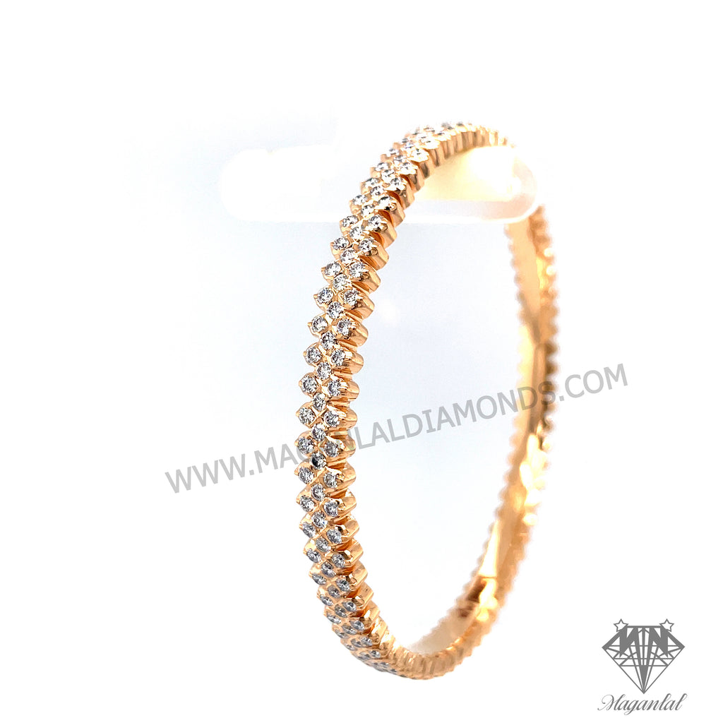Buy Lab Grown Diamond Bracelets Online | Diamond Bangle Bracelets – House  Of Quadri